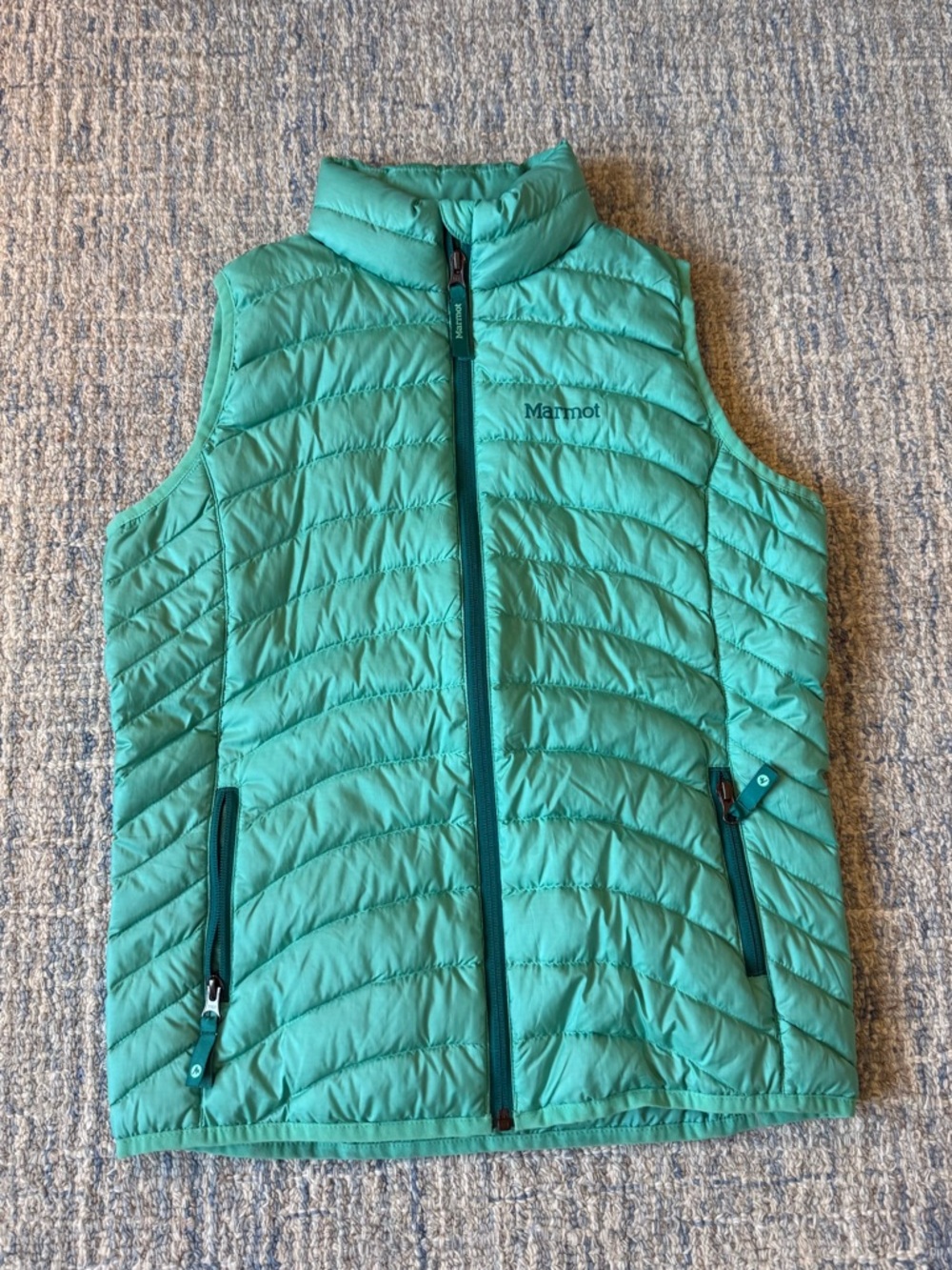 Marmot Teal Puffer 600 Fill Vest